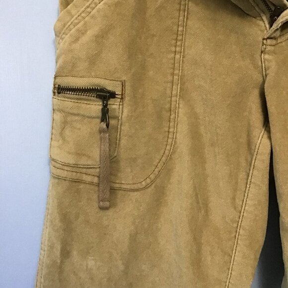 Athleta Tan Pants With Zipper Pockets - Picture 4 of 7